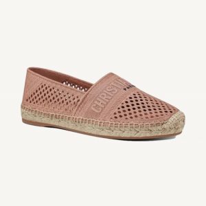 Christian Dior Bag Outlet For Sale Christian Dior Granville Espadrilles Women Mesh Pink