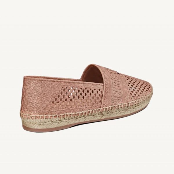 Christian Dior Bag Outlet For Sale Christian Dior Granville Espadrilles Women Mesh Pink - Image 3