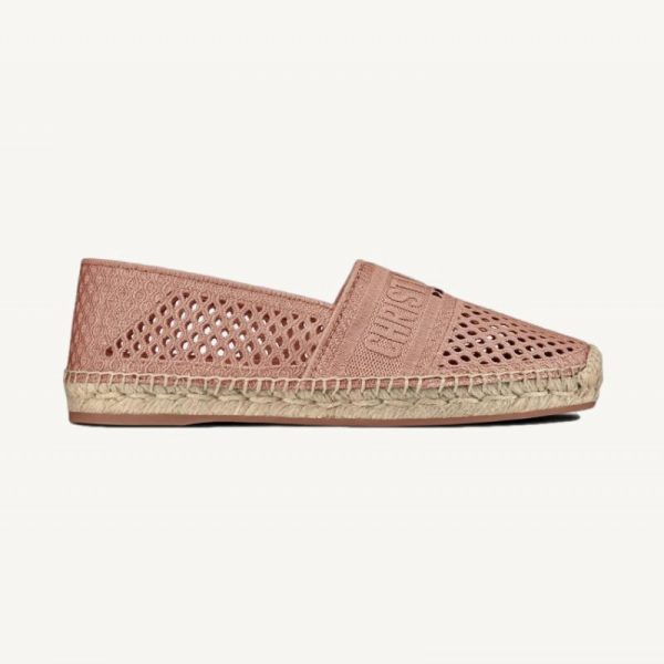 Christian Dior Bag Outlet For Sale Christian Dior Granville Espadrilles Women Mesh Pink - Image 4