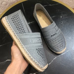 Christian Dior Bag Outlet For Sale Christian Dior Granville Espadrilles Women Mesh Sky Blue