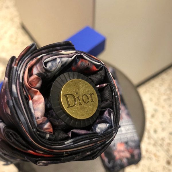 Dior Umbrella Floral Print In Black - Image 5