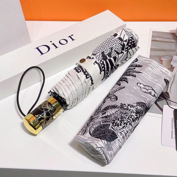 Dior Umbrella Jungle Print In Black - Image 2