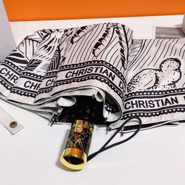 Dior Umbrella Jungle Print In Black - Image 3