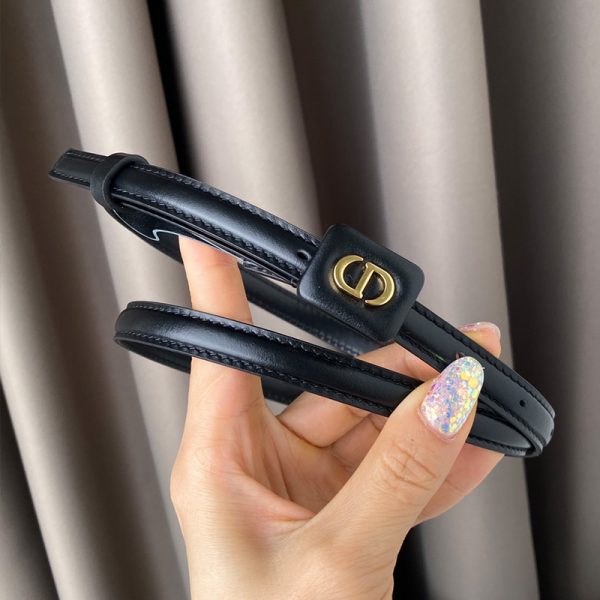 Dior Small Bobby Belt Smooth Calfskin Black - Image 2