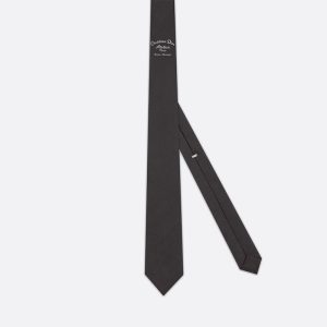Dior Tie Christian Dior Bag Outlet For Sale Christian Dior Atelier Silk Black